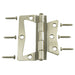 3-1/2 Satin Nickel Plated Steel Non-Mortise Hinges