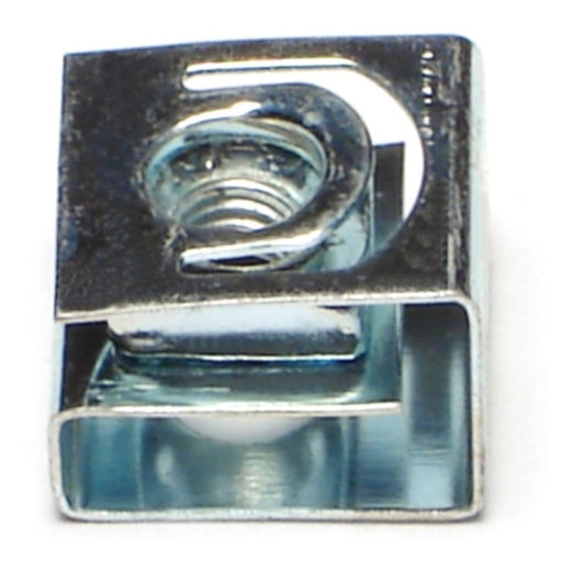 #10-32 x .025" to .063" Zinc Plated Steel Fine Thread Rack Nuts