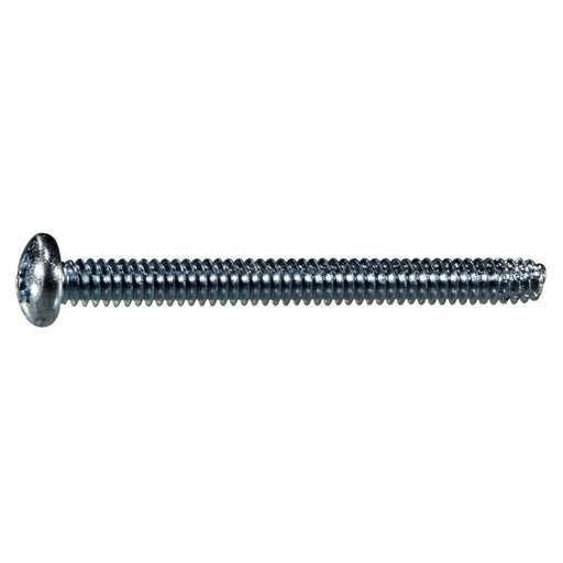 #6-32 x 1-1/2" Zinc Plated Steel Coarse Thread Phillips Pan Head Type F Sheet Metal Screws