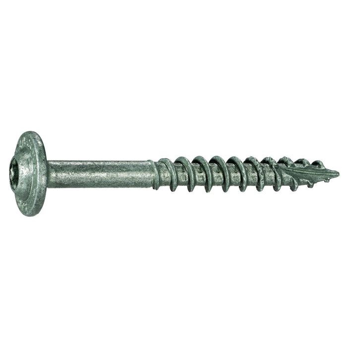 SaberDrive® Green XL1500 Round Washer Head Lag Screws - 10LB. Box