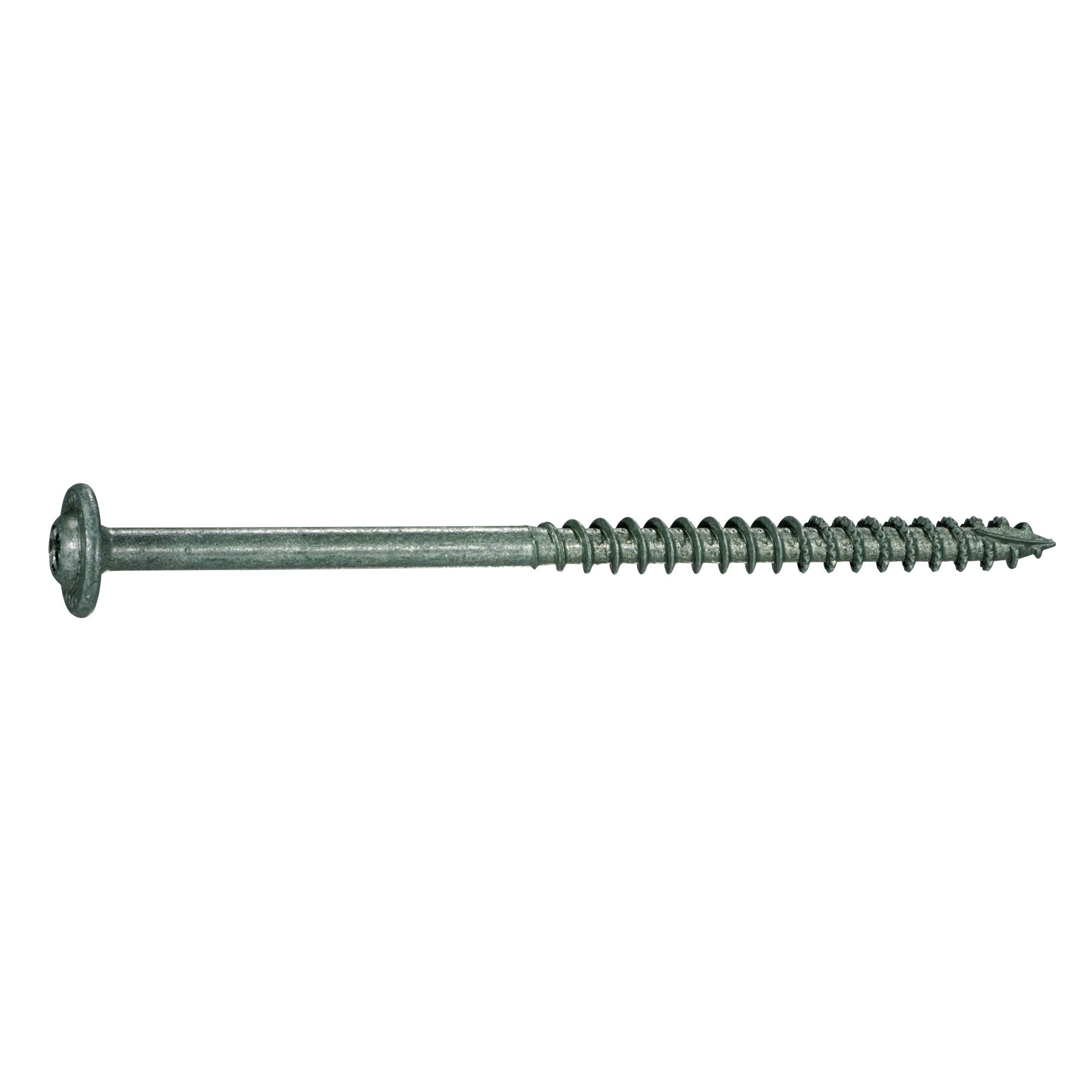 5/16 x 5" SaberDrive® Green XL1500 Round Washer Head Lag Screws (5 pcs.)