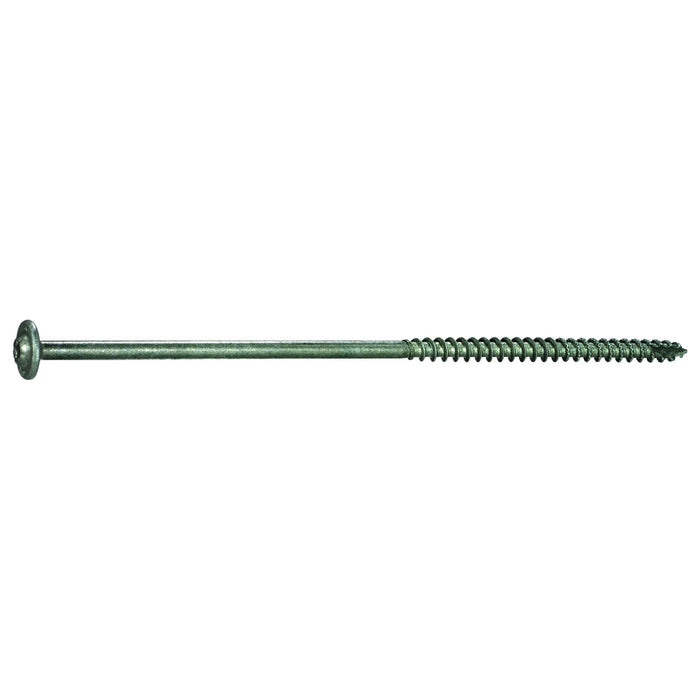 5/16 x 8" SaberDrive® Green XL1500 Round Washer Head Lag Screws (133 pcs.)
