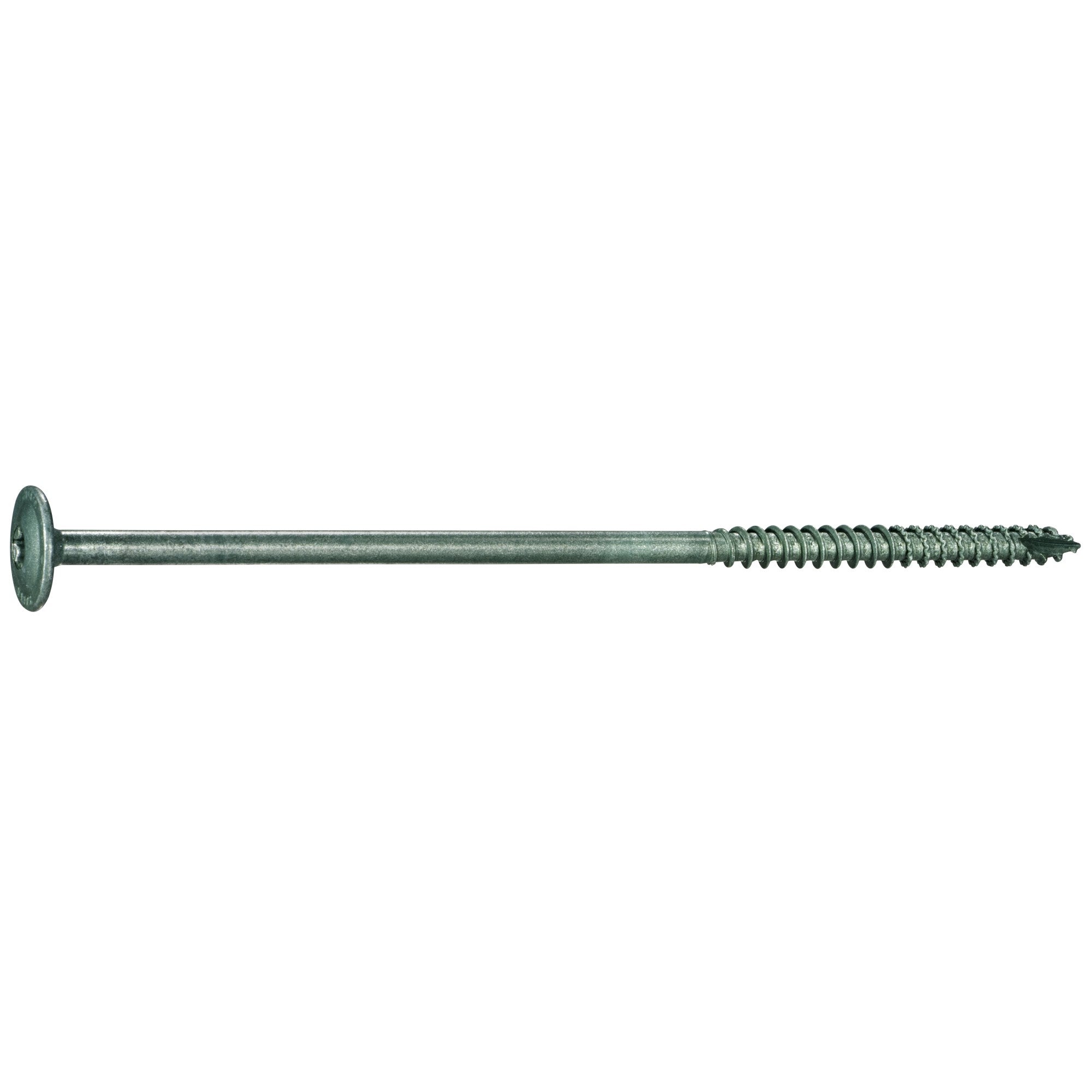 3/8 x 8" SaberDrive® Green XL1500 Round Washer Head Lag Screws (25 pcs.)