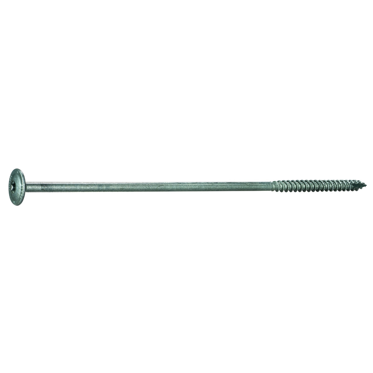 3/8" x 10" SaberDrive® Green XL1500 Modified Truss Head Lag Screws (2 pcs.)