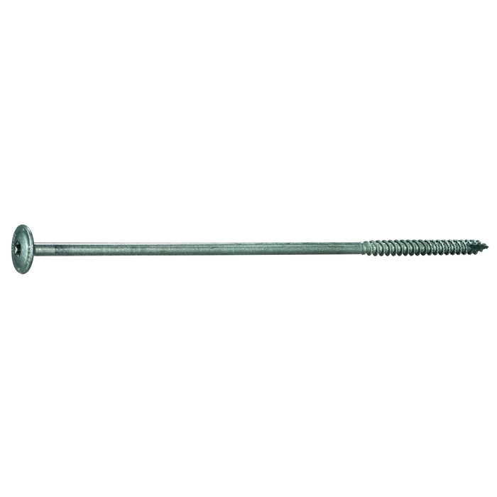 3/8" x 10" SaberDrive® Green XL1500 Modified Truss Head Lag Screws (2 pcs.)