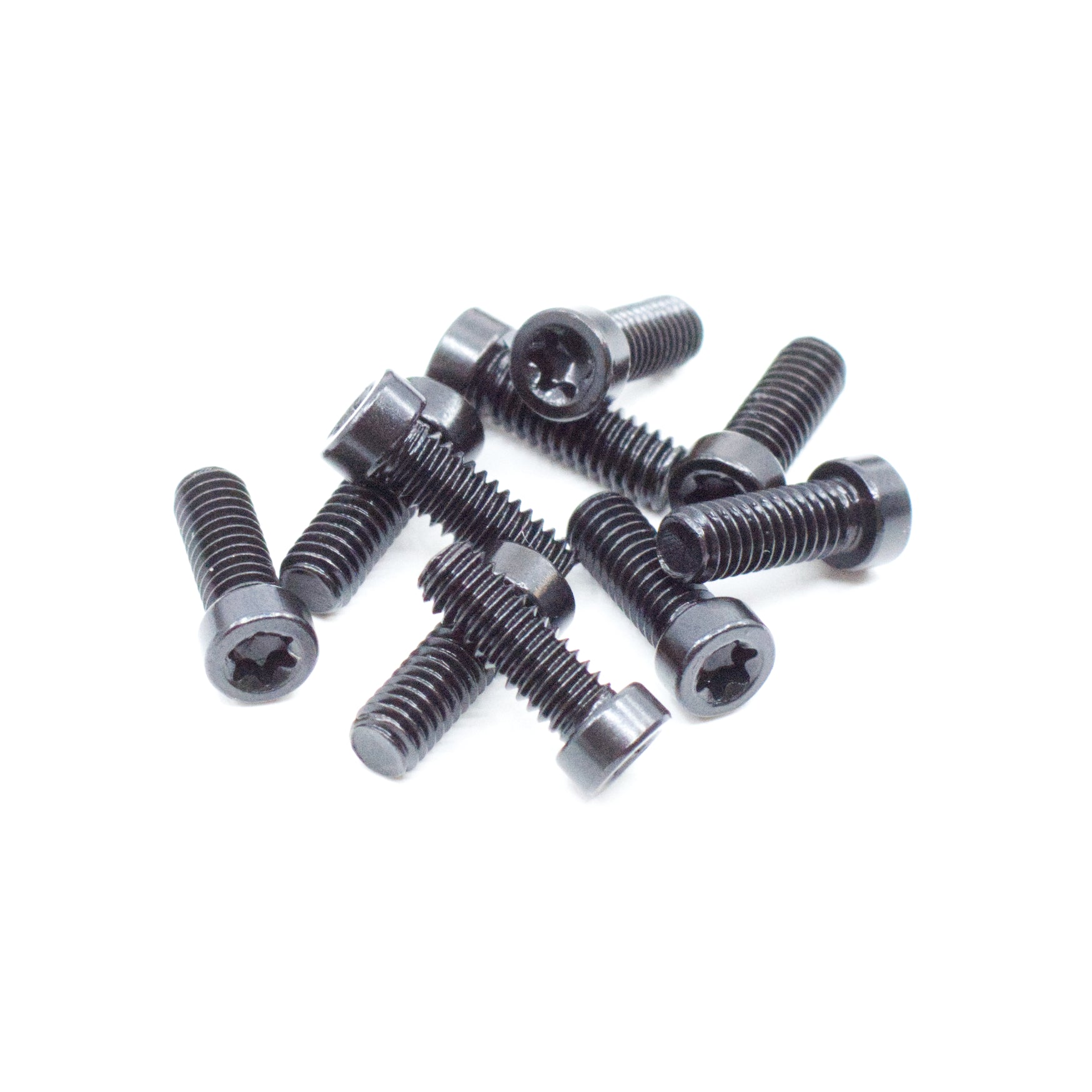 #6-40 x 3/8" Black Oxide T-10 Fillister Head Star Drive Gun Screws (10 pcs.)