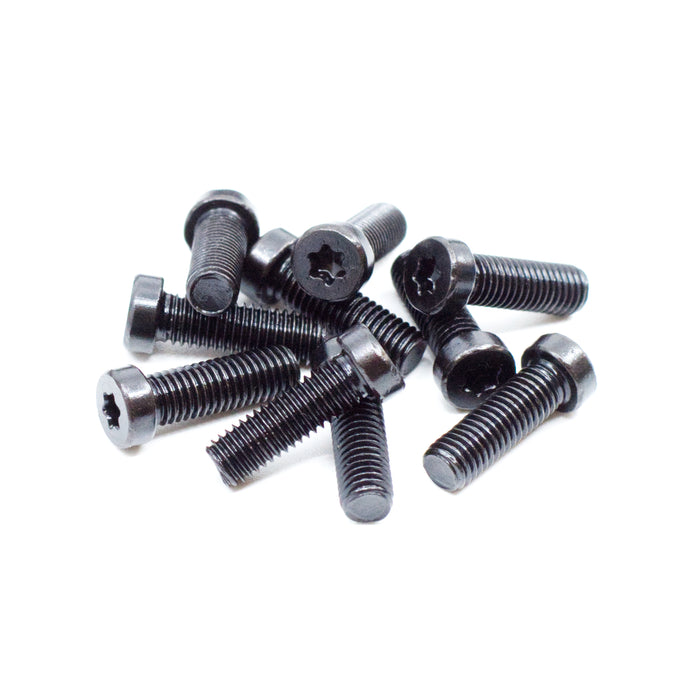 #8-40 x 1/2" Black Oxide T-10 Star Drive Fillister Head Gun Screws (10 pcs.)