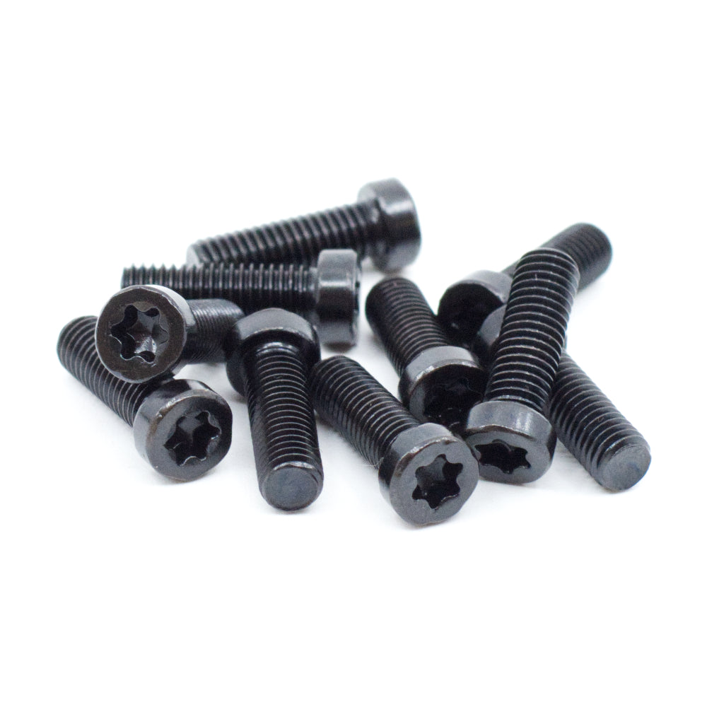 #8-40 x 1/2" Black Oxide T-15 Star Drive Fillister Head Gun Screws