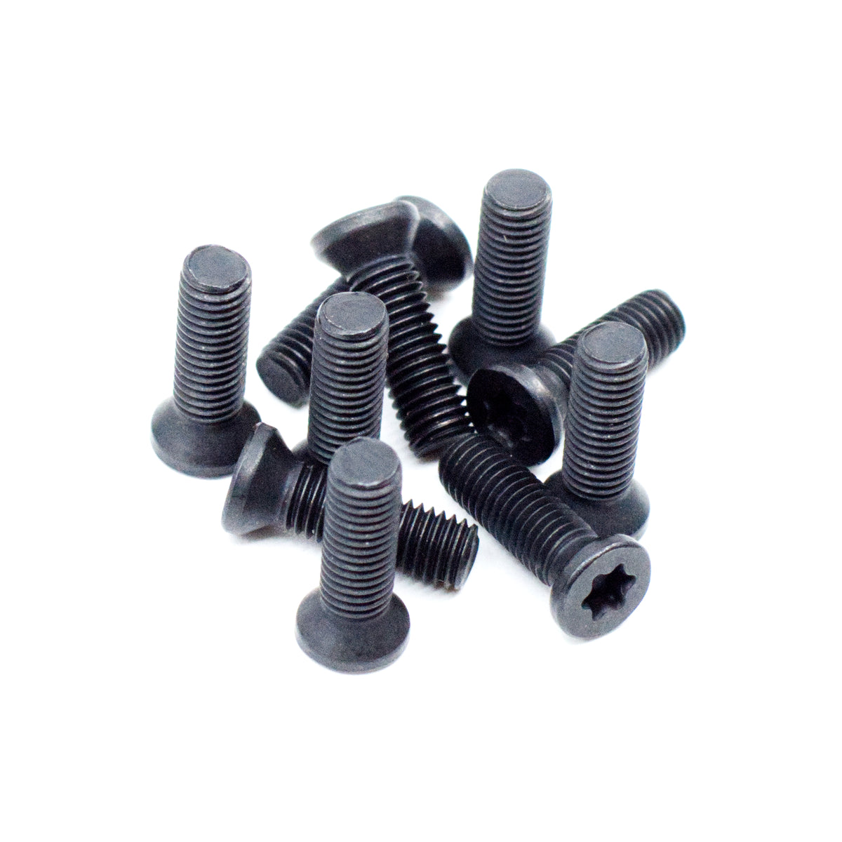 #6-48 x 3/8" Black Oxide T-10 Star Drive Weaver Oval Head Gun Screws