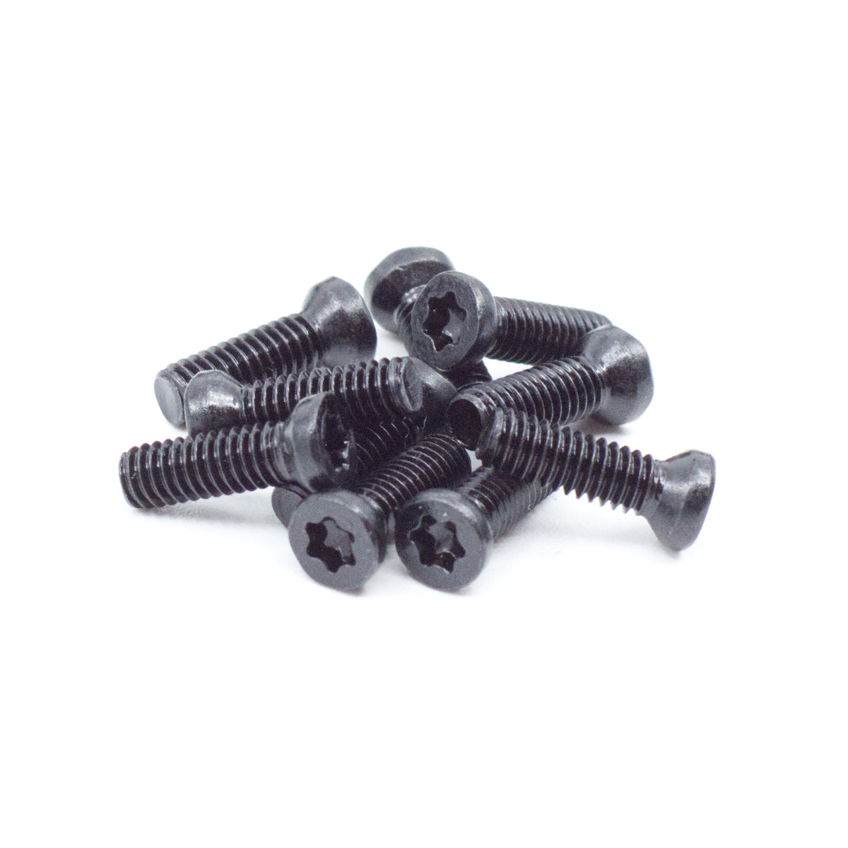 #6-40 x 3/8" Black Oxide T-10 Star Drive Weaver Oval Head Gun Screws