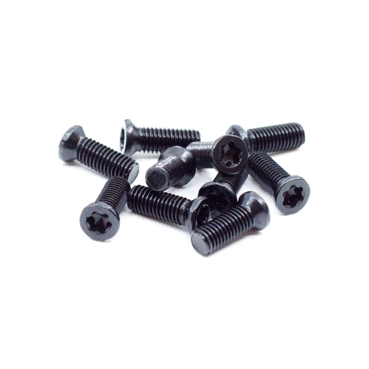 #8-40 x 3/8" Black Oxide T-15 Star Drive Weaver Oval Head Gun Screws