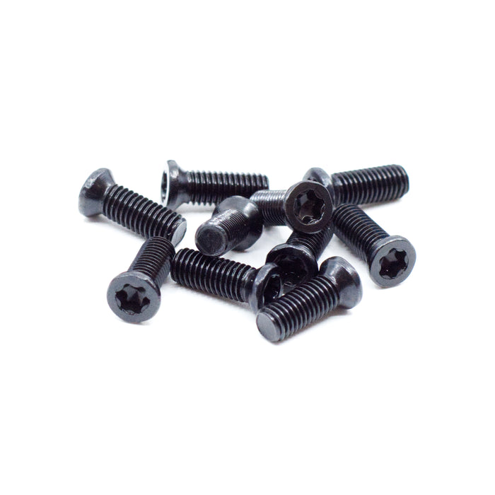 #8-40 x 3/8" Black Oxide T-15 Star Drive Weaver Oval Head Gun Screws (10 pcs.)
