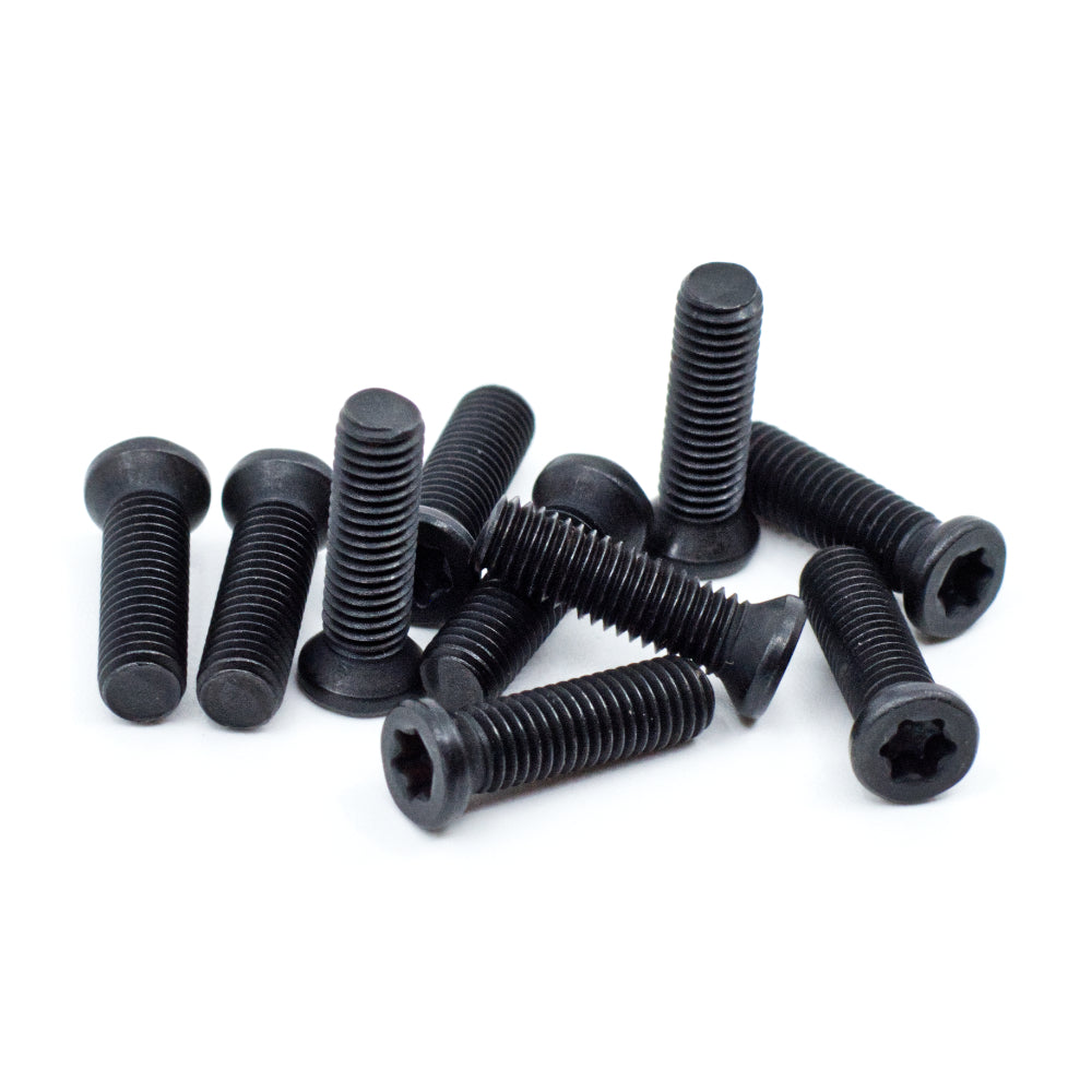 #8-40 x 1/2" Black Oxide T-15 Star Drive Weaver Oval Head Gun Screws