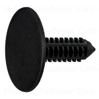 13/64" x 0.7" Black Plastic Flex Retainers (15 pcs.)