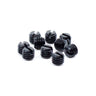 #6-48 x 1/8" Slotted Black Oxide Fine Thread Gun Plug Screws