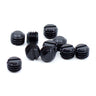 #8-40 x 1/8" Slotted Black Oxide Fine Thread Gun Plug Screws
