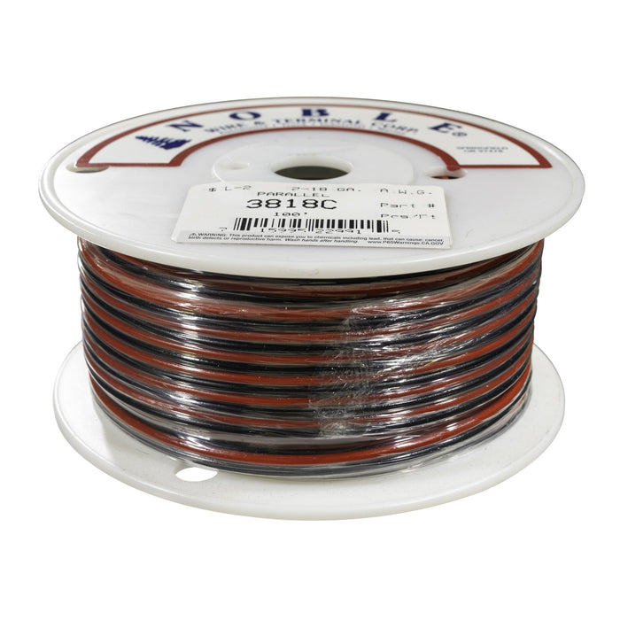 Noble™ 2 Conductor Parallel Bonded Orange Electrical Wire - Trailer RV Marine Automotive