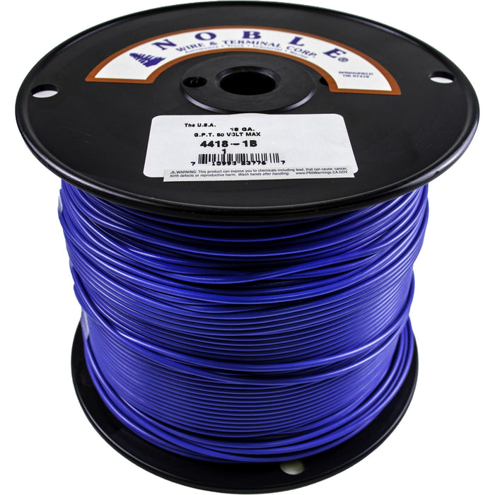 Noble™ 18 Gauge Primary Automotive Wire - GPT Stranded Copper, 18 AWG Auto Electrical Cable – Made in USA