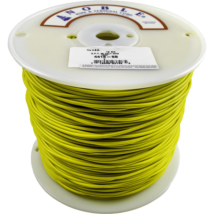 Noble™ 18 Gauge Primary Automotive Wire - GPT Stranded Copper, 18 AWG Auto Electrical Cable – Made in USA