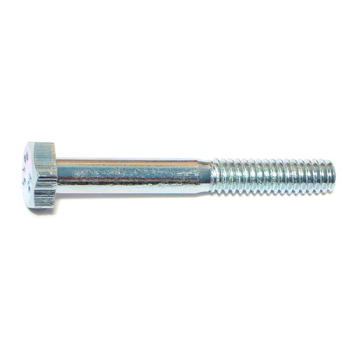 1/4"-20 x 2" Zinc Plated Grade 2 / A307 Steel Coarse Thread Hex Bolts