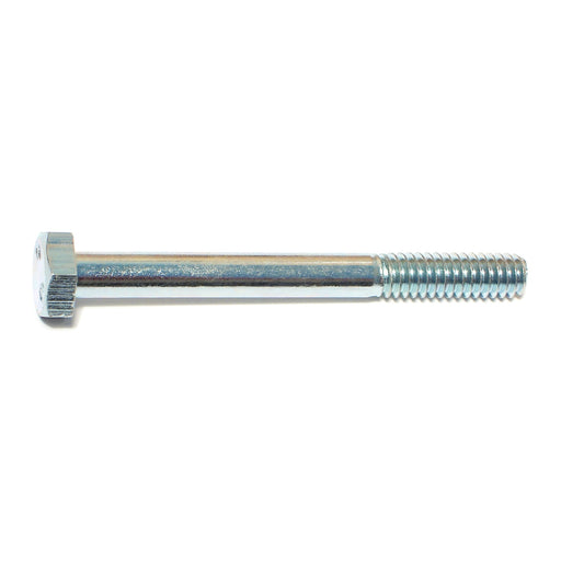 1/4"-20 x 2-1/2" Zinc Plated Grade 2 / A307 Steel Coarse Thread Hex Bolts