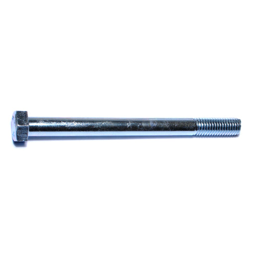 1/2"-13 x 6" Zinc Plated Grade 2 / A307 Steel Coarse Thread Hex Bolts