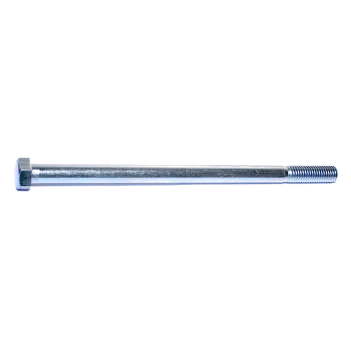 1/2"-13 x 9" Zinc Plated Grade 2 / A307 Steel Coarse Thread Hex Bolts