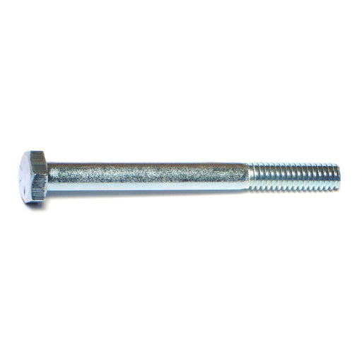 1/4"-20 x 2-3/4" Zinc Plated Grade 5 Steel Coarse Thread Hex Cap Screws