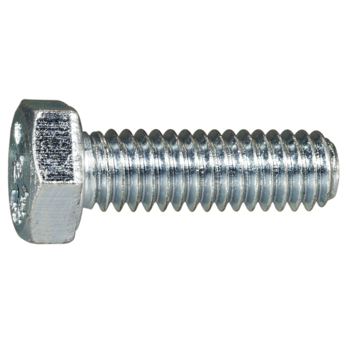 5/16"-18 x 1" Zinc Plated Grade 5 Steel Coarse Thread Hex Cap Screws