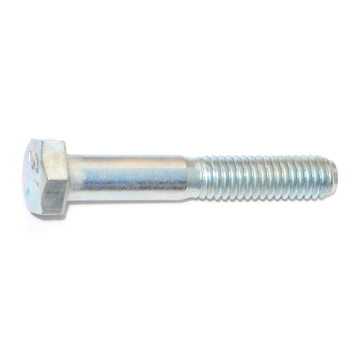 5/16"-18 x 2" Zinc Plated Grade 5 Steel Coarse Thread Hex Cap Screws