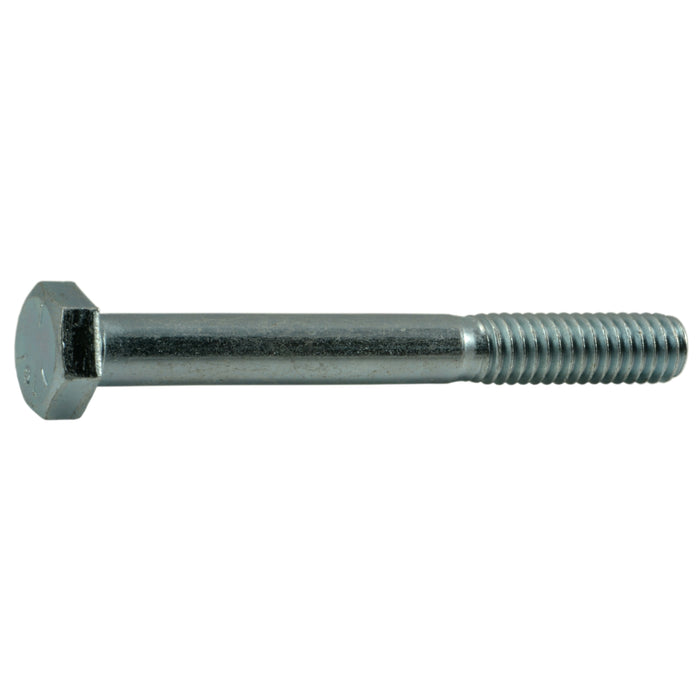 5/16"-18 x 2-3/4" Zinc Plated Grade 5 Steel Coarse Thread Hex Cap Screws