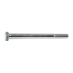 5/16"-18 x 4" Zinc Plated Grade 5 Steel Coarse Thread Hex Cap Screws