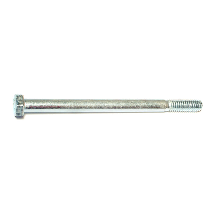 5/16"-18 x 4-1/2" Zinc Plated Grade 5 Steel Coarse Thread Hex Cap Screws