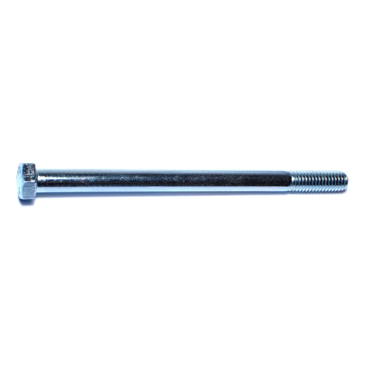3/8"-16 x 5-1/2" Zinc Plated Grade 5 Steel Coarse Thread Hex Cap Screws