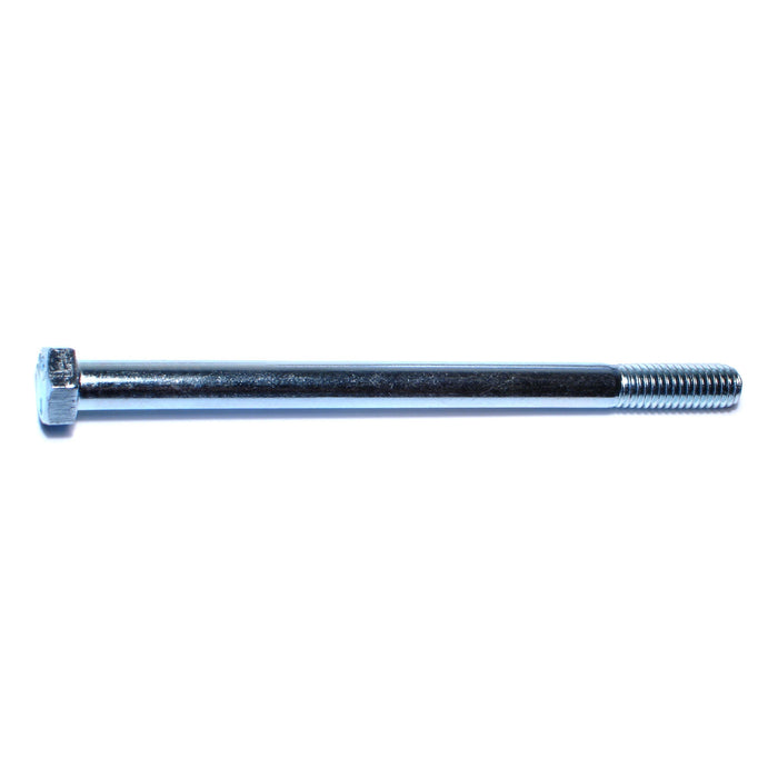 3/8"-16 x 5-1/2" Zinc Plated Grade 5 Steel Coarse Thread Hex Cap Screws