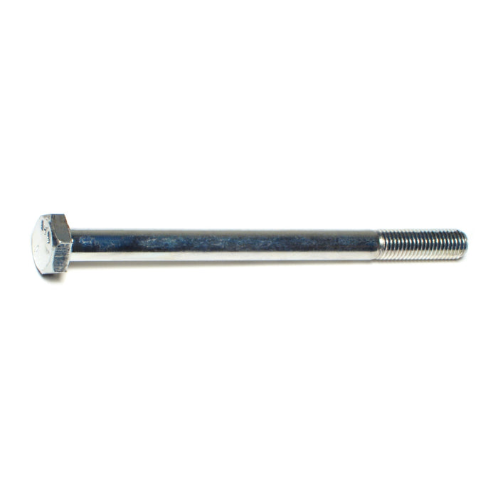 1/4"-28 x 3-1/2" Zinc Plated Grade 5 Steel Fine Thread Hex Cap Screws