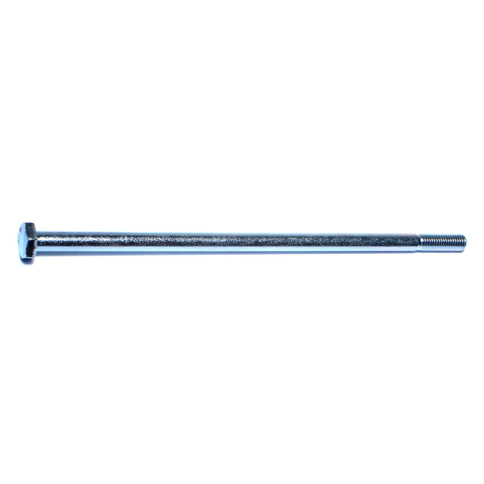 1/4"-28 x 6" Zinc Plated Grade 5 Steel Fine Thread Hex Cap Screws
