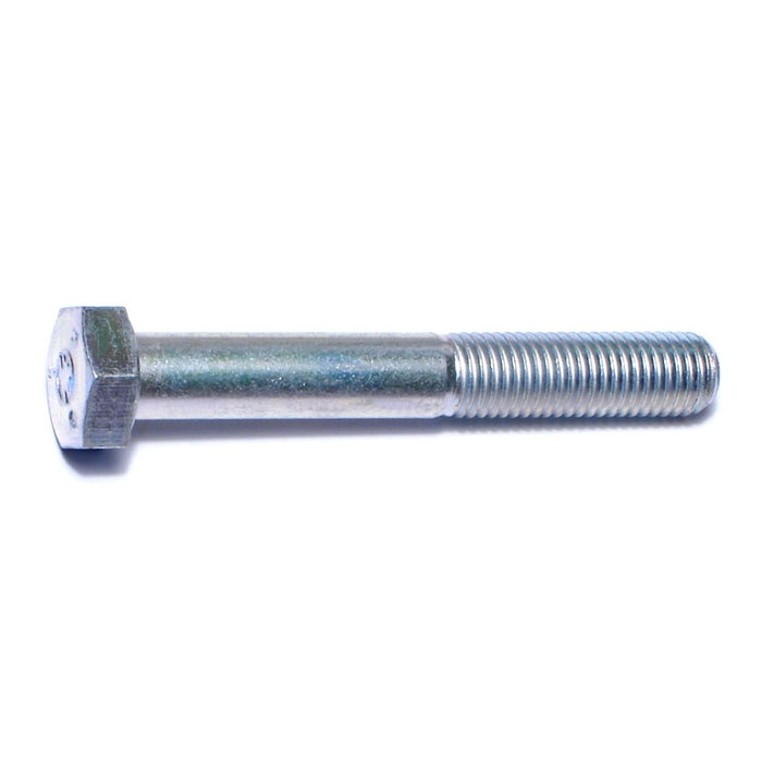 5/16"-24 x 2-1/4" Zinc Plated Grade 5 Steel Fine Thread Hex Cap Screws