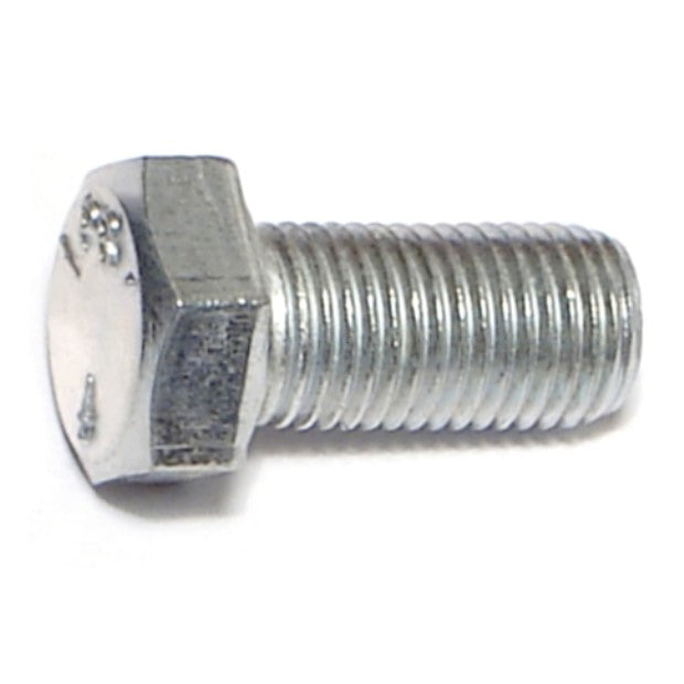3/8"-24 x 3/4" Zinc Plated Grade 5 Steel Fine Thread Hex Cap Screws