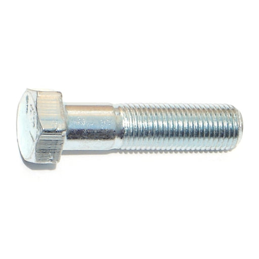 3/8"-24 x 1-1/2" Zinc Plated Grade 5 Steel Fine Thread Hex Cap Screws