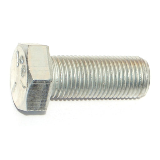 1/2"-20 x 1-1/4" Zinc Plated Grade 5 Steel Fine Thread Hex Cap Screws