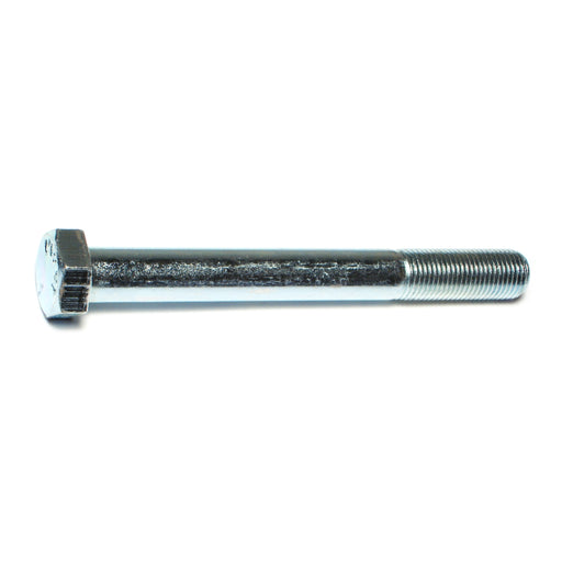 1/2"-20 x 4-1/2" Zinc Plated Grade 5 Steel Fine Thread Hex Cap Screws