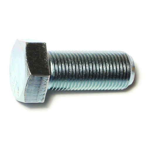 5/8"-18 x 1-1/2" Zinc Plated Grade 5 Steel Fine Thread Hex Cap Screws