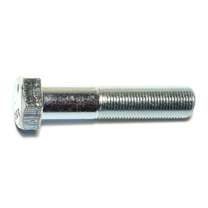 5/8"-18 x 3" Zinc Plated Grade 5 Steel Fine Thread Hex Cap Screws