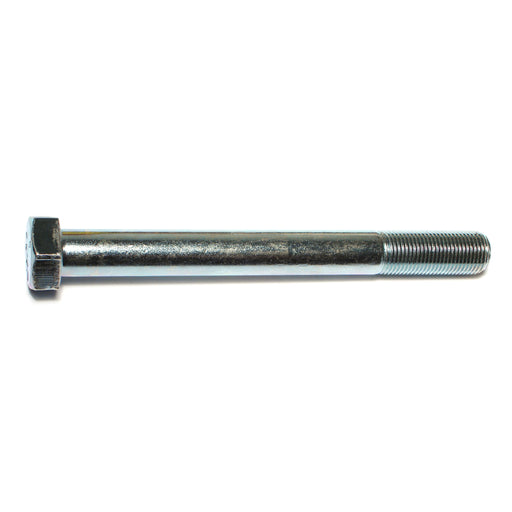 5/8"-18 x 6" Zinc Plated Grade 5 Steel Fine Thread Hex Cap Screws