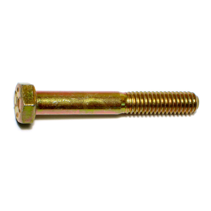 5/16"-18 x 2-1/4" Zinc Plated Grade 8 Steel Coarse Thread Hex Cap Screws