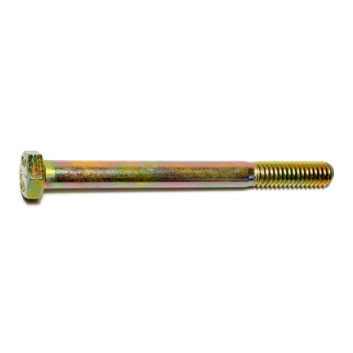 5/16"-18 x 3-1/2" Zinc Plated Grade 8 Steel Coarse Thread Hex Cap Screws