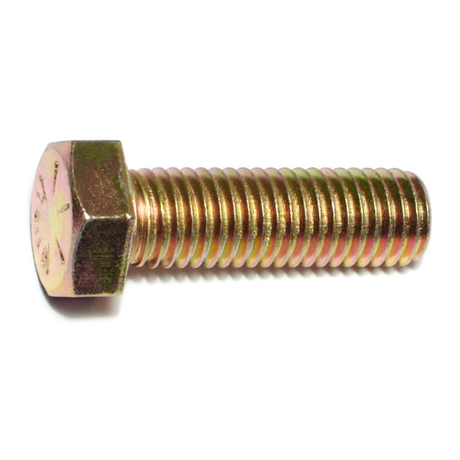 5/8"-11 x 2" Zinc Plated Grade 8 Steel Coarse Thread Hex Cap Screws