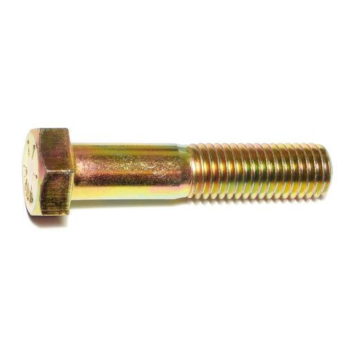 5/8"-11 x 3" Zinc Plated Grade 8 Steel Coarse Thread Hex Cap Screws