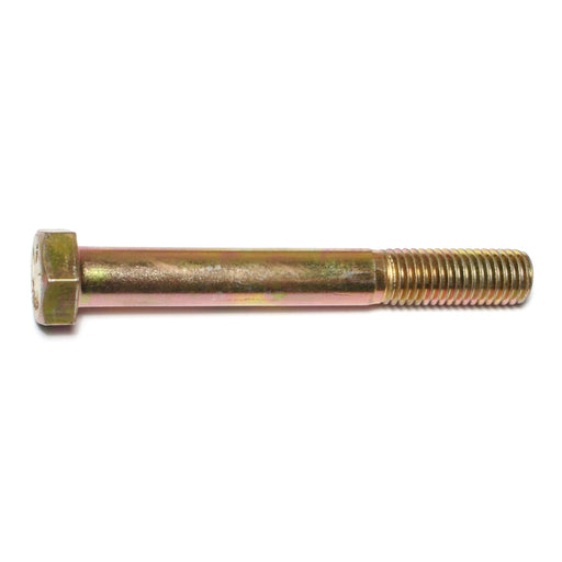 5/8"-11 x 5" Zinc Plated Grade 8 Steel Coarse Thread Hex Cap Screws